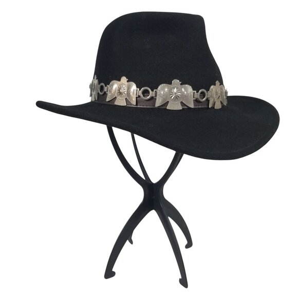 Vintage Thunderbird Concho Chain Belt and/or Hat Band - Picture 2 of 12